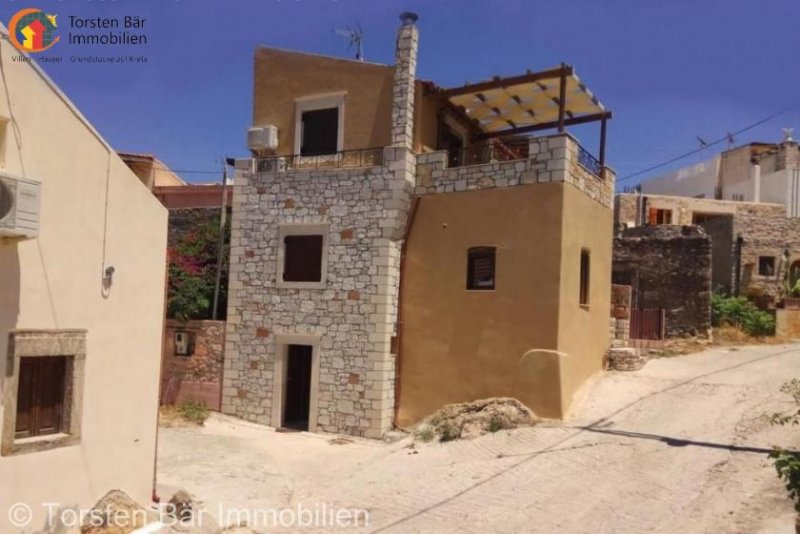 Listaros Süd Kreta, Listaros traditionelles renov. Dorfhaus mit Meerblick Haus kaufen